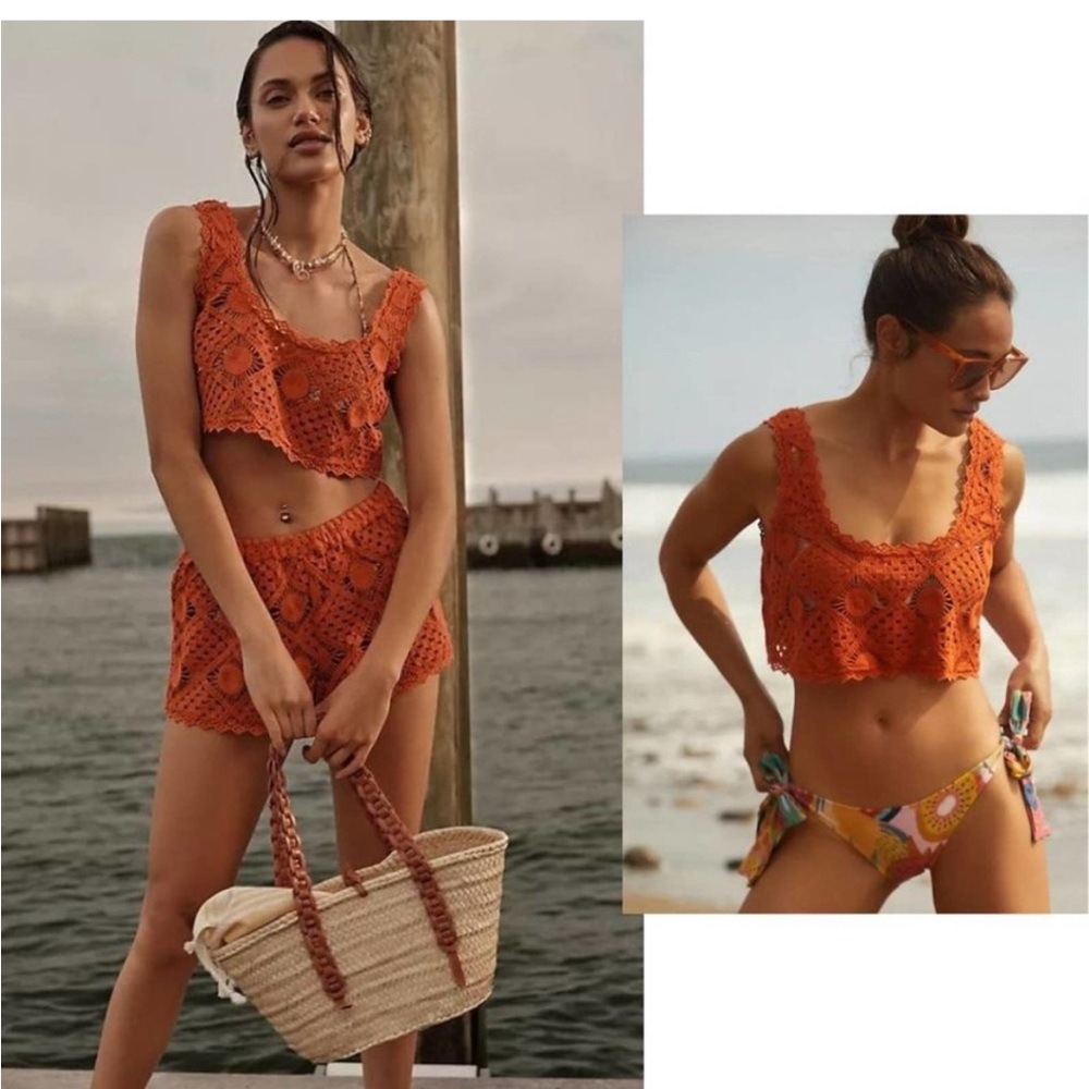 Crochet Anthropologie Set Small